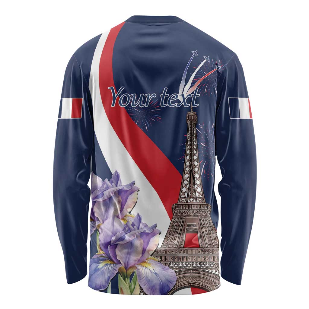 Personalized France Bastille Day Long Sleeve Shirt Le 14 Juillet