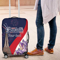 Personalized France Bastille Day Luggage Cover Le 14 Juillet
