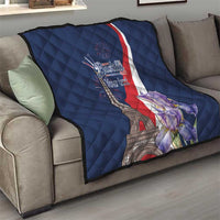 Personalized France Bastille Day Quilt Le 14 Juillet