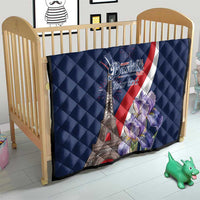 Personalized France Bastille Day Quilt Le 14 Juillet
