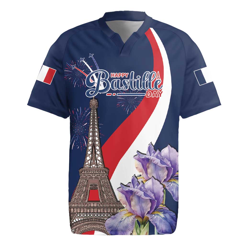 Personalized France Bastille Day Rugby Jersey Le 14 Juillet