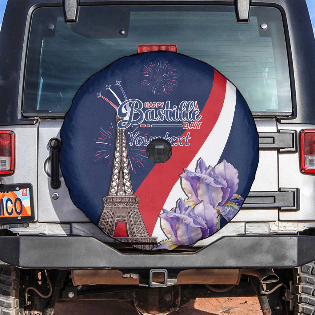 Personalized France Bastille Day Spare Tire Cover Le 14 Juillet