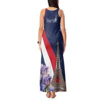 Personalized France Bastille Day Tank Maxi Dress Le 14 Juillet