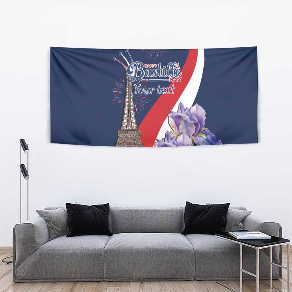 Personalized France Bastille Day Tapestry Le 14 Juillet
