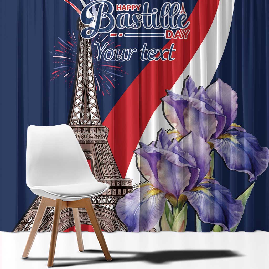 Personalized France Bastille Day Window Curtain Le 14 Juillet