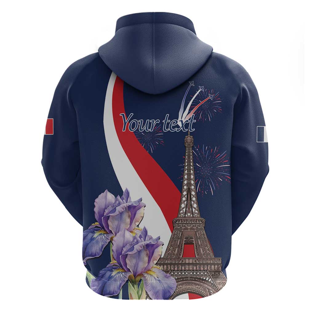 Personalized France Bastille Day Zip Hoodie Le 14 Juillet