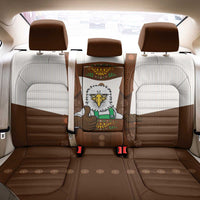 Lederhosen Costume Germany Back Car Seat Cover Bald Eagles With Traditional German Pattern