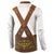 Lederhosen Costume Germany Button Sweatshirt Bald Eagles With Traditional German Pattern