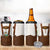 Lederhosen Costume Germany 4 in 1 Can Cooler Tumbler Bald Eagles With Traditional German Pattern