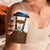 Lederhosen Costume Germany 4 in 1 Can Cooler Tumbler Bald Eagles With Traditional German Pattern