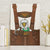 Lederhosen Costume Germany Canvas Wall Art Bald Eagles With Traditional German Pattern