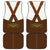 Lederhosen Costume Germany Car Mats Bald Eagles With Traditional German Pattern