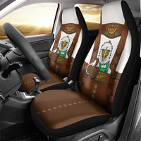 Lederhosen Costume Germany Car Seat Cover Bald Eagles With Traditional German Pattern