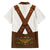 Lederhosen Costume Germany Family Matching Off The Shoulder Long Sleeve Dress and Hawaiian Shirt Bald Eagles With Traditional German Pattern