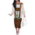 Lederhosen Costume Germany Family Matching Off The Shoulder Long Sleeve Dress and Hawaiian Shirt Bald Eagles With Traditional German Pattern
