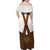 Lederhosen Costume Germany Family Matching Off Shoulder Maxi Dress and Hawaiian Shirt Bald Eagles With Traditional German Pattern
