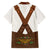 Lederhosen Costume Germany Family Matching Off Shoulder Short Dress and Hawaiian Shirt Bald Eagles With Traditional German Pattern