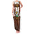 Lederhosen Costume Germany Family Matching Tank Maxi Dress and Hawaiian Shirt Bald Eagles With Traditional German Pattern