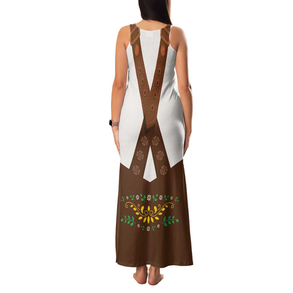 Lederhosen Costume Germany Family Matching Tank Maxi Dress and Hawaiian Shirt Bald Eagles With Traditional German Pattern