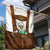 Lederhosen Costume Germany Garden Flag Bald Eagles With Traditional German Pattern