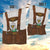 Lederhosen Costume Germany Garden Flag Bald Eagles With Traditional German Pattern