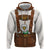 Lederhosen Costume Germany Hoodie Bald Eagles With Traditional German Pattern