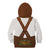 Lederhosen Costume Germany Kid Hoodie Bald Eagles With Traditional German Pattern
