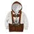 Lederhosen Costume Germany Kid Hoodie Bald Eagles With Traditional German Pattern