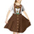 Lederhosen Costume Germany Kid Short Sleeve Dress Bald Eagles With Traditional German Pattern