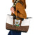 Lederhosen Costume Germany Leather Tote Bag Bald Eagles With Traditional German Pattern