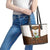 Lederhosen Costume Germany Leather Tote Bag Bald Eagles With Traditional German Pattern