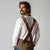 Lederhosen Costume Germany Long Sleeve Polo Shirt Bald Eagles With Traditional German Pattern