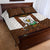 Lederhosen Costume Germany Quilt Bed Set Bald Eagles With Traditional German Pattern