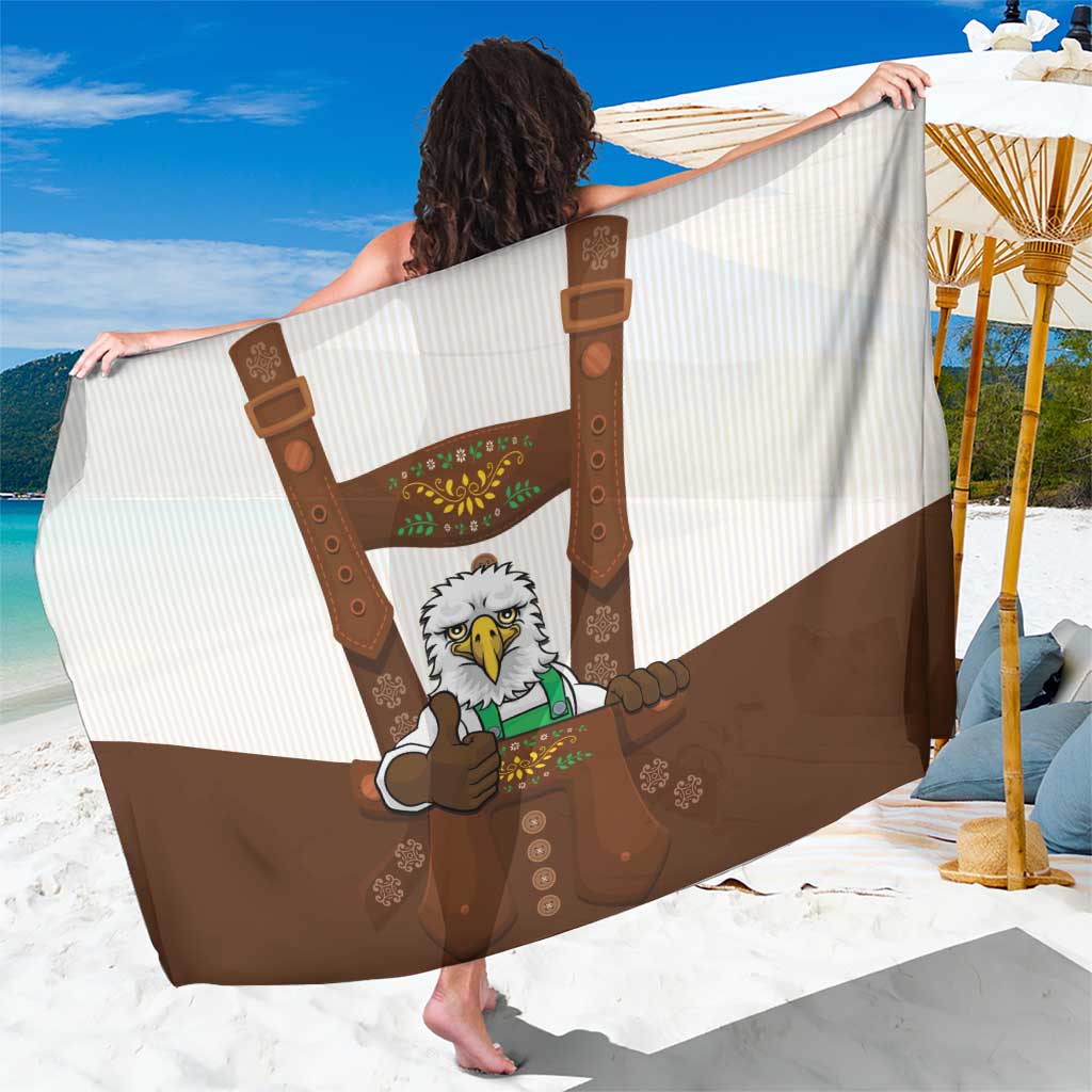 Lederhosen Costume Germany Sarong Bald Eagles With Traditional German Pattern