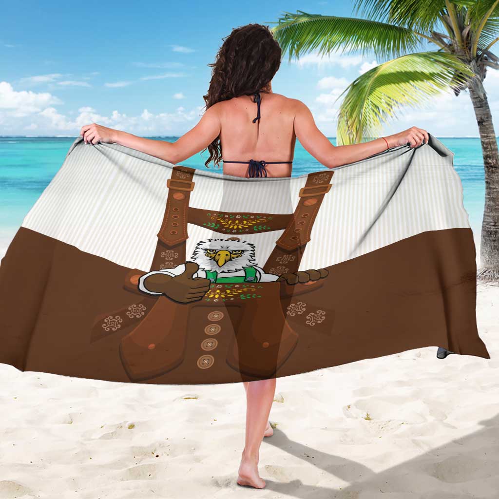 Lederhosen Costume Germany Sarong Bald Eagles With Traditional German Pattern