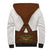 Lederhosen Costume Germany Sherpa Hoodie Bald Eagles With Traditional German Pattern