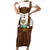 Lederhosen Costume Germany Short Sleeve Bodycon Dress Bald Eagles With Traditional German Pattern