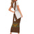 Lederhosen Costume Germany Short Sleeve Bodycon Dress Bald Eagles With Traditional German Pattern