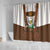 Lederhosen Costume Germany Shower Curtain Bald Eagles With Traditional German Pattern