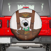 Lederhosen Costume Germany Spare Tire Cover Bald Eagles With Traditional German Pattern
