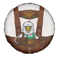 Lederhosen Costume Germany Spare Tire Cover Bald Eagles With Traditional German Pattern
