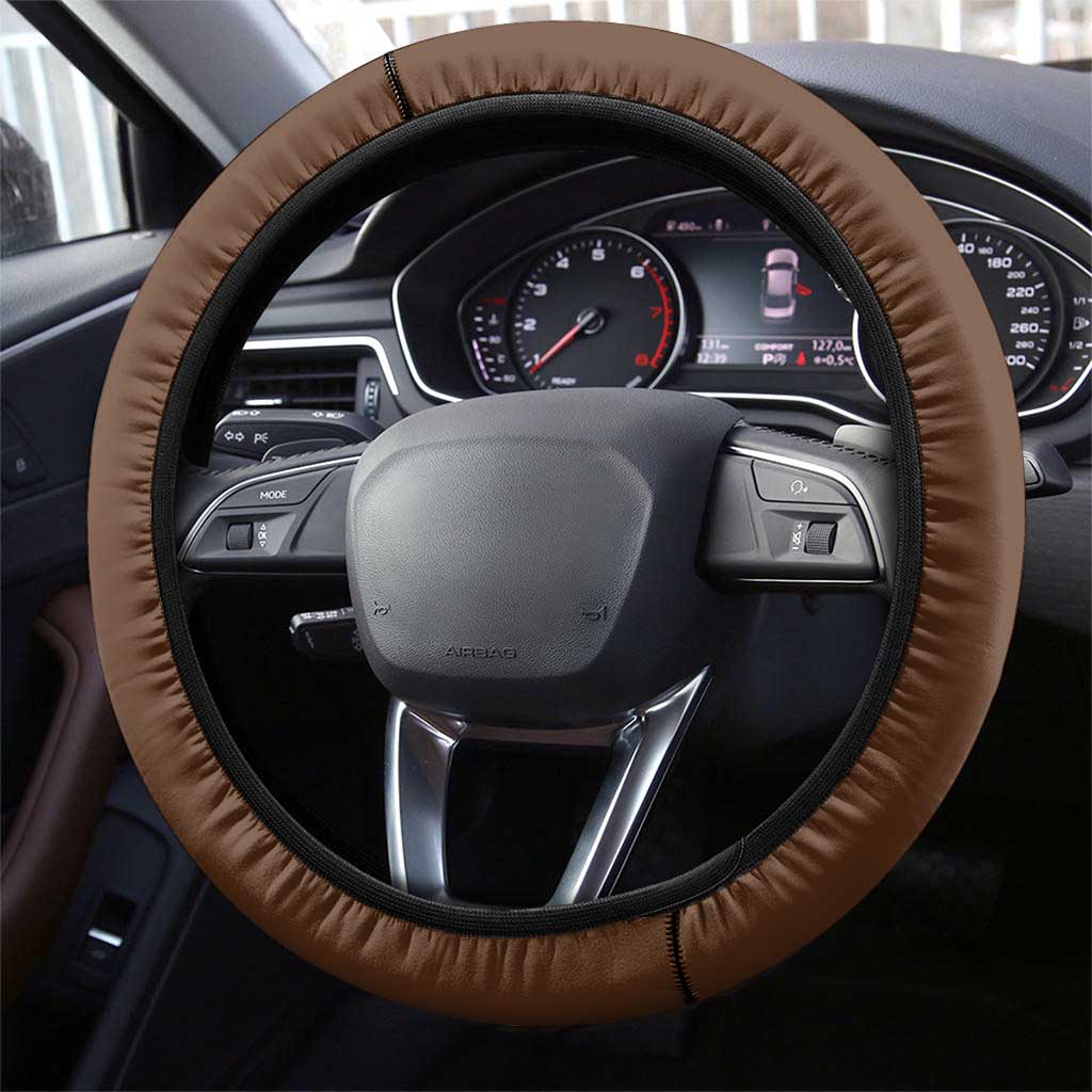 Lederhosen Costume Germany Steering Wheel Cover Bald Eagles With Traditional German Pattern