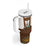 Lederhosen Costume Germany Tumbler With Handle Bald Eagles With Traditional German Pattern