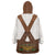 Lederhosen Costume Germany Wearable Blanket Hoodie Bald Eagles With Traditional German Pattern
