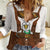 Lederhosen Costume Germany Women Casual Shirt Bald Eagles With Traditional German Pattern