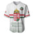 Custom Hungary Ice Hockey Baseball Jersey White Style Come on Magyars