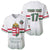 Custom Hungary Ice Hockey Baseball Jersey White Style Come on Magyars