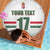 Custom Hungary Ice Hockey Beach Blanket White Style Come on Magyars