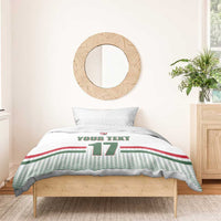 Custom Hungary Ice Hockey Bedding Set White Style Come on Magyars