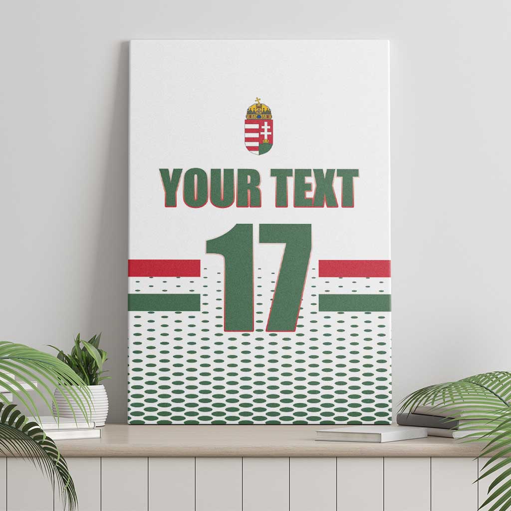 Custom Hungary Ice Hockey Canvas Wall Art White Style Come on Magyars